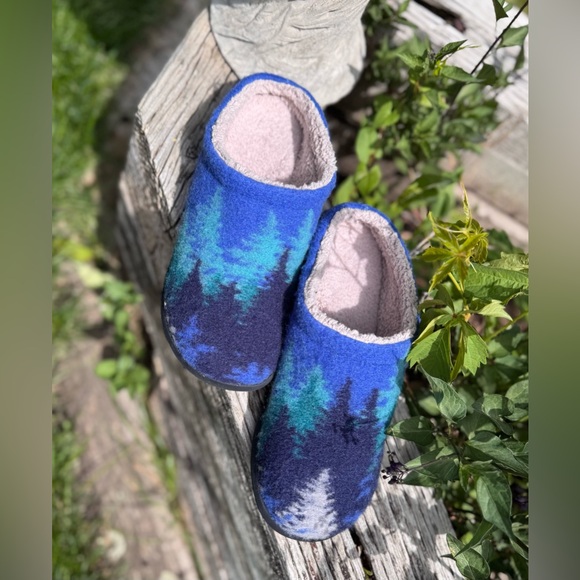 LL BEAN Women's Daybreak Scuffs, Motif - Size 9 - LIKE NEW - Picture 3 of 10